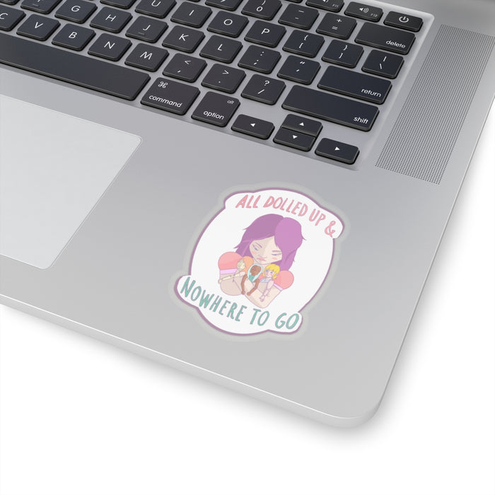 All Dolled Up Sticker