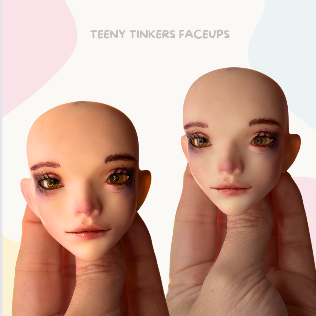 Faceup and Blushing Commission