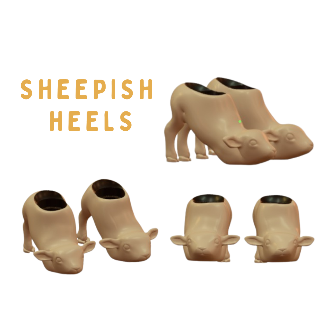 Shoe Feet for Dolls STL files