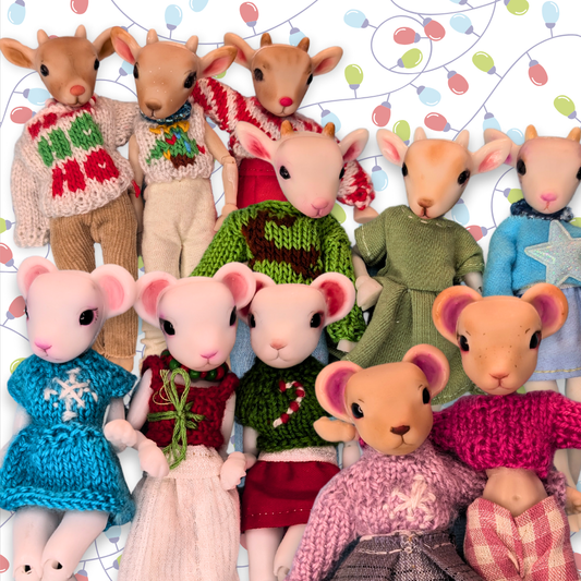 NEW! LIMITED EDITION HOLIDAY MICRO BJDS