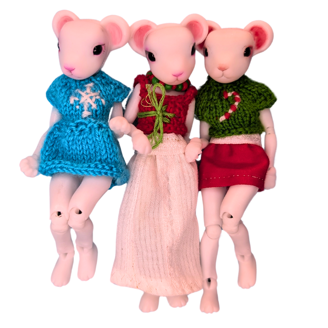 NEW! LIMITED EDITION HOLIDAY MICRO BJDS