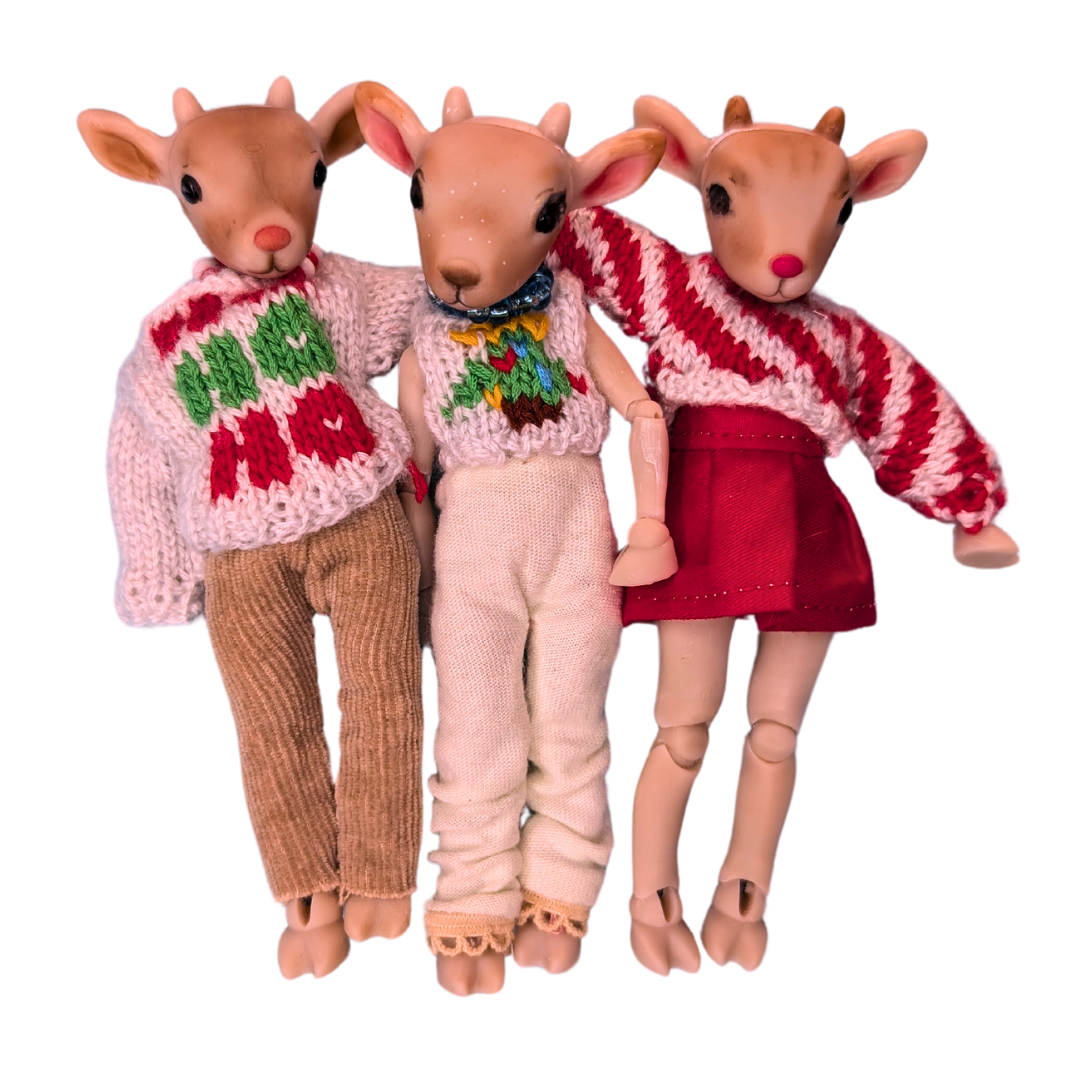 NEW! LIMITED EDITION HOLIDAY MICRO BJDS