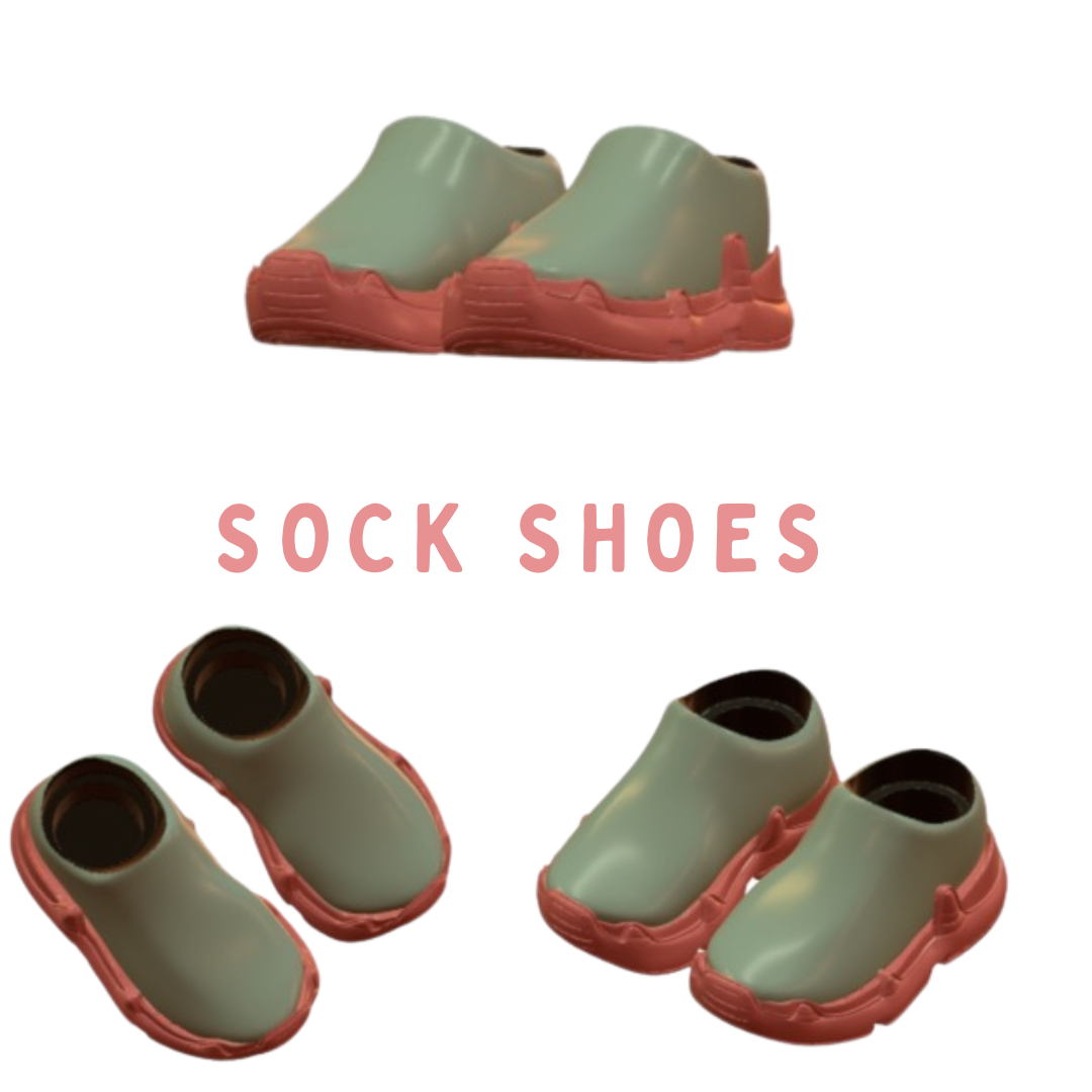 Shoe Feet for Dolls STL files