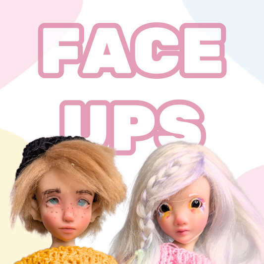 Teeny Tinies BJD Faceup and Blushing