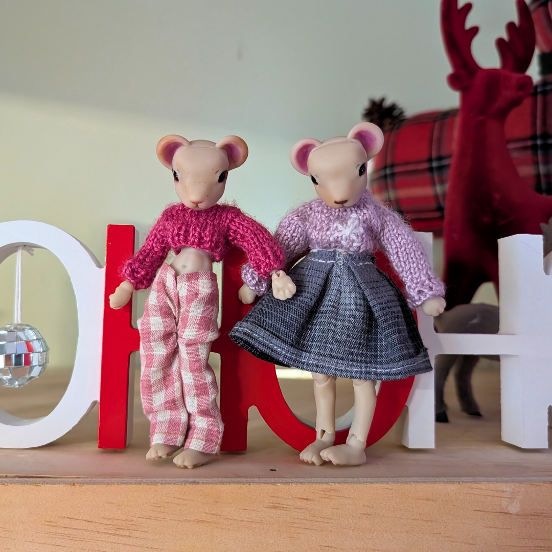 NEW! LIMITED EDITION HOLIDAY MICRO BJDS