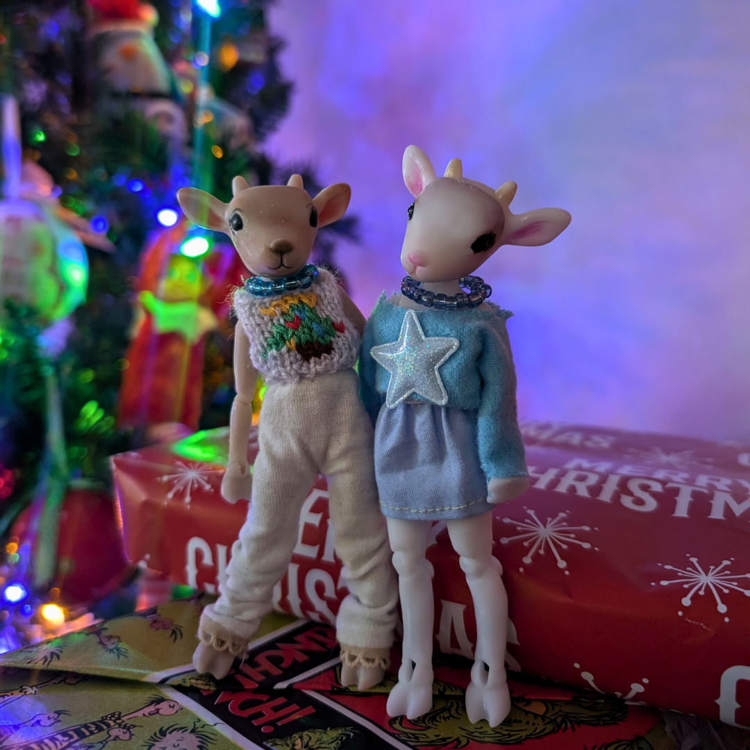 NEW! LIMITED EDITION HOLIDAY MICRO BJDS