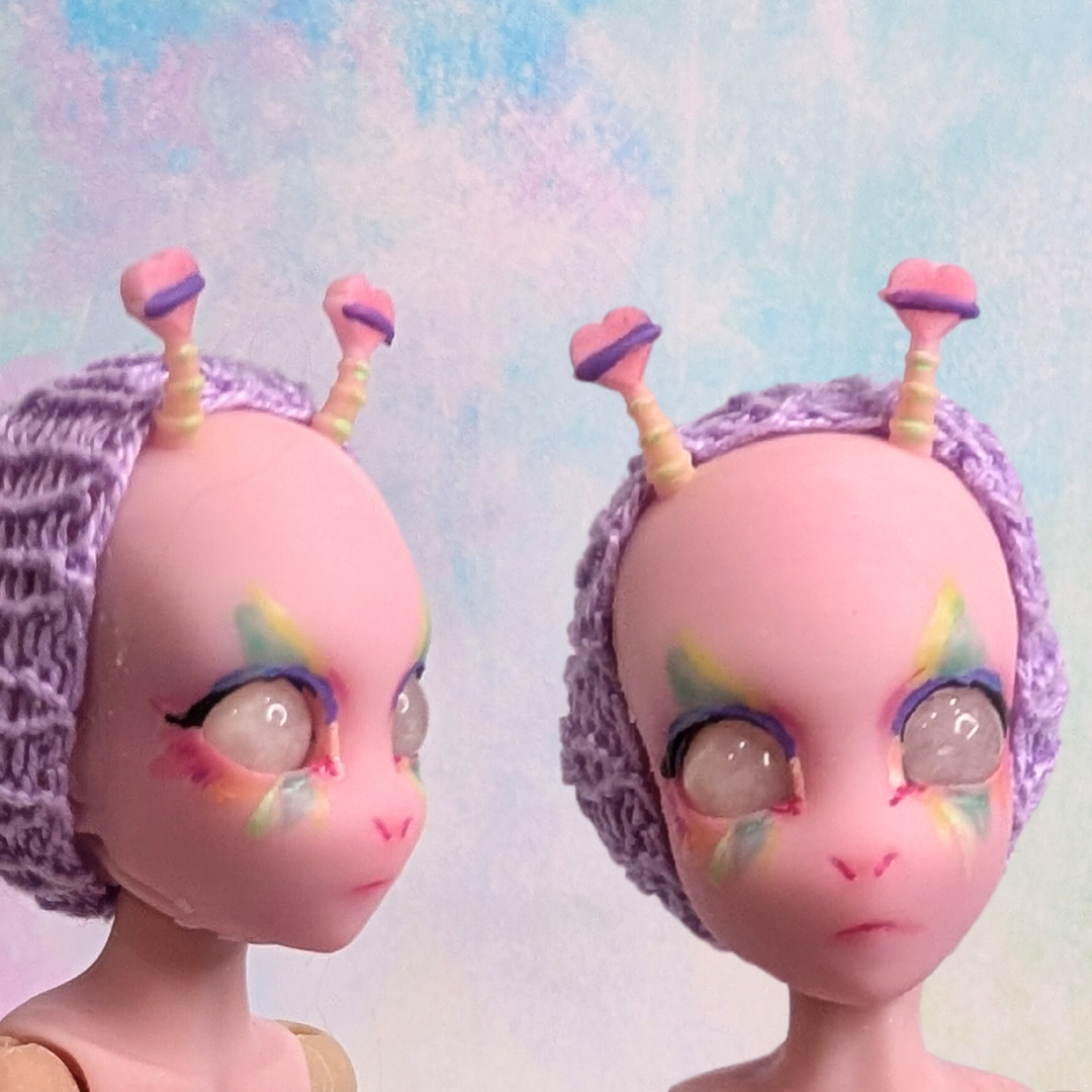 Teeny Tinies BJD Faceup and Blushing