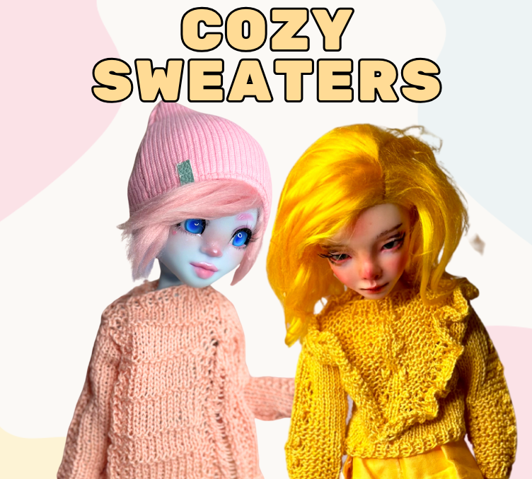 MSD Cozy Sweaters Knitting Pattern Pack