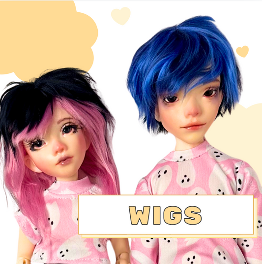 Preorder wigs: Raven and Edgar