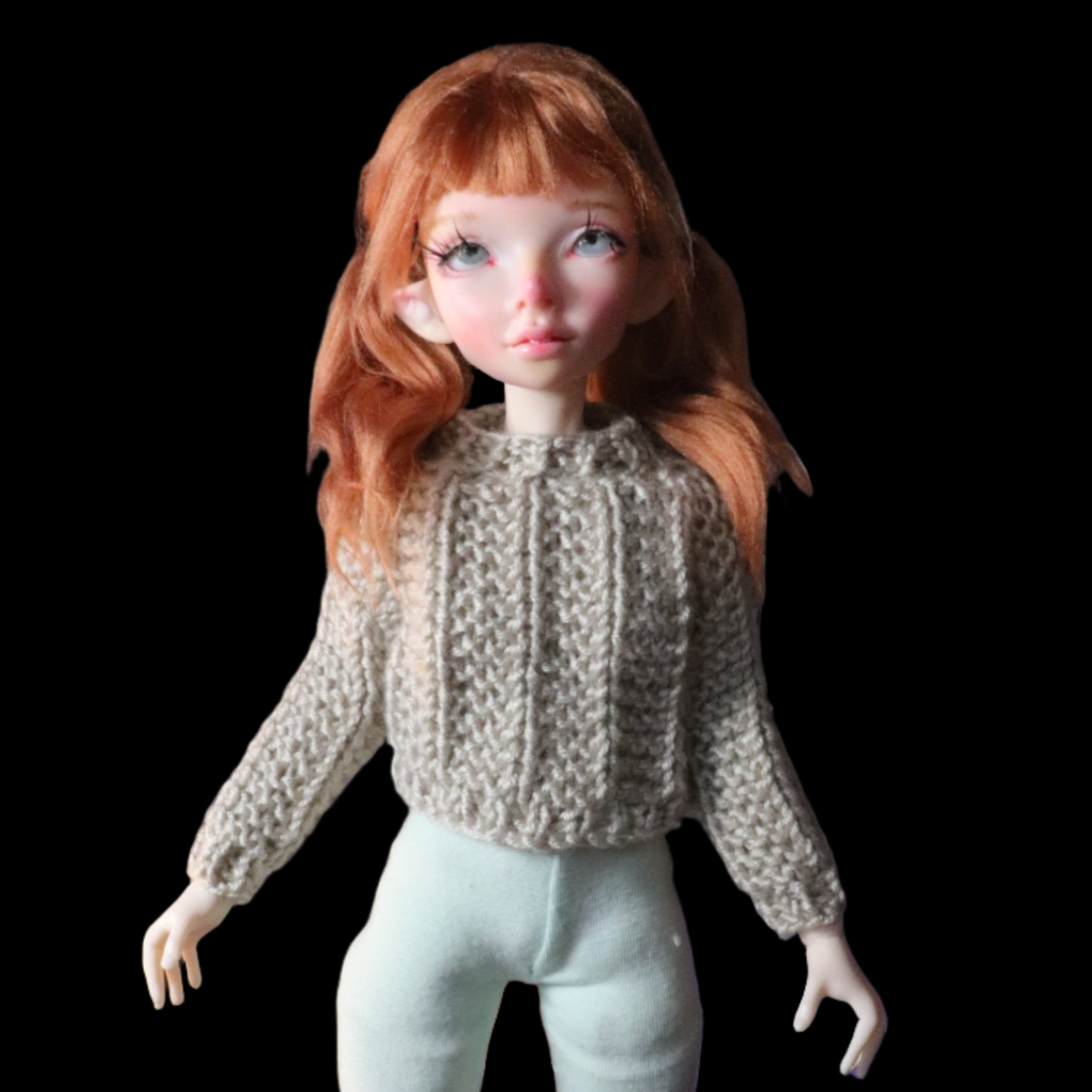 The Peach Oversized sweater FREE KNITTING PATTERN